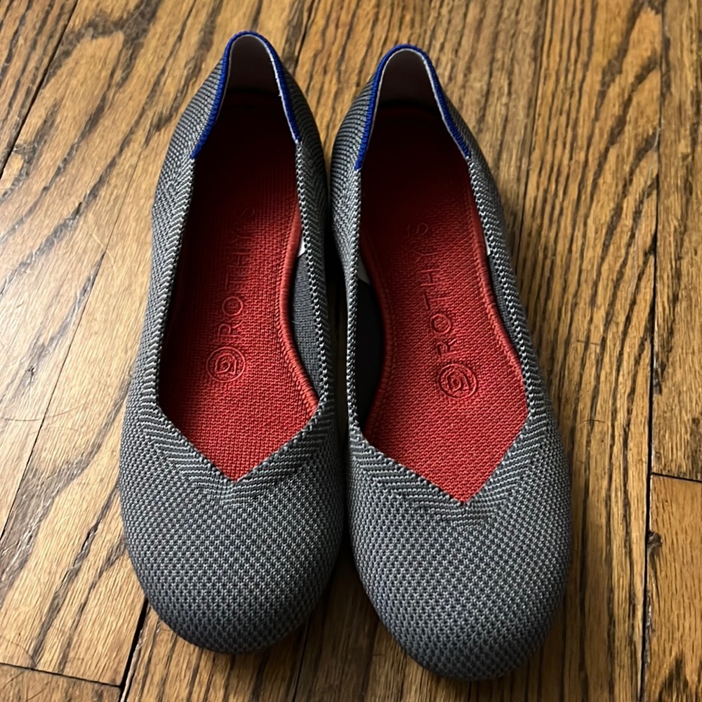 Rothy’s gray loafer size 6